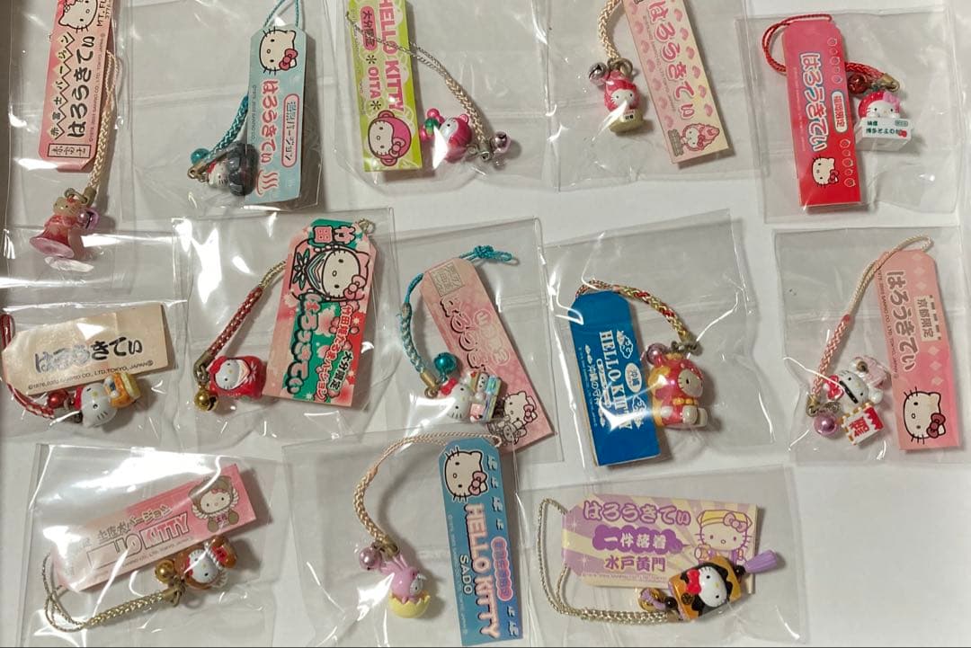 キティ♡ご当地限定ストラップ115点‼️ 写真7枚分。✅バラ売り不可。