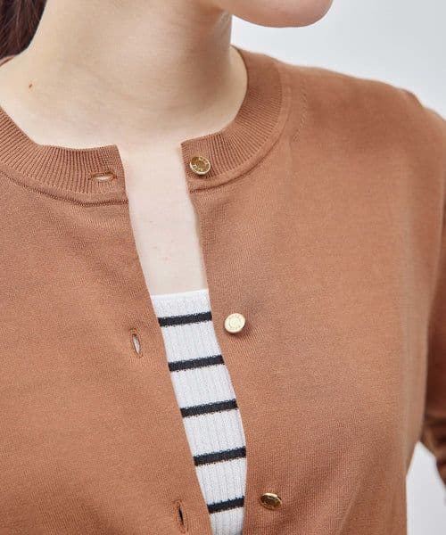 【雑誌掲載】ロペ ICE COTTON トップス&カーディガンセット