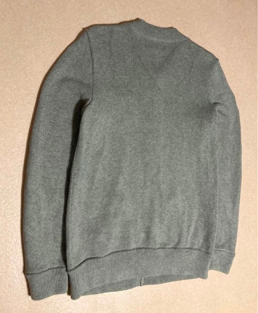 極美品 POLO RALPH LAUREN ノーカラー ニット ジャケット