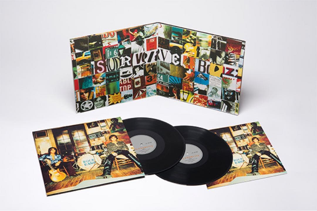 アナログレコード　B'z アルバム「SURVIVE」