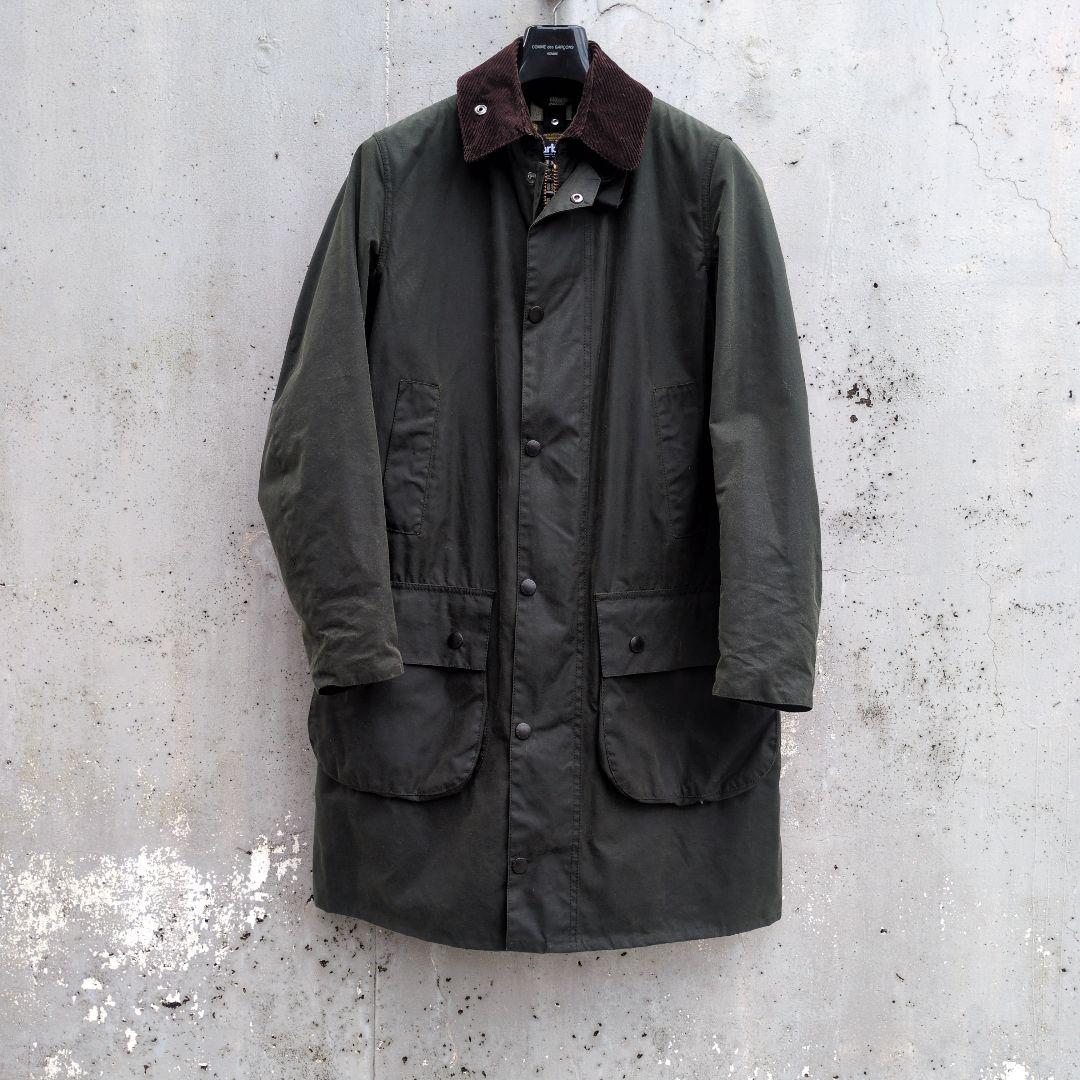 Barbour 38\" SL BORDER　ボーダー　セージ　1702257