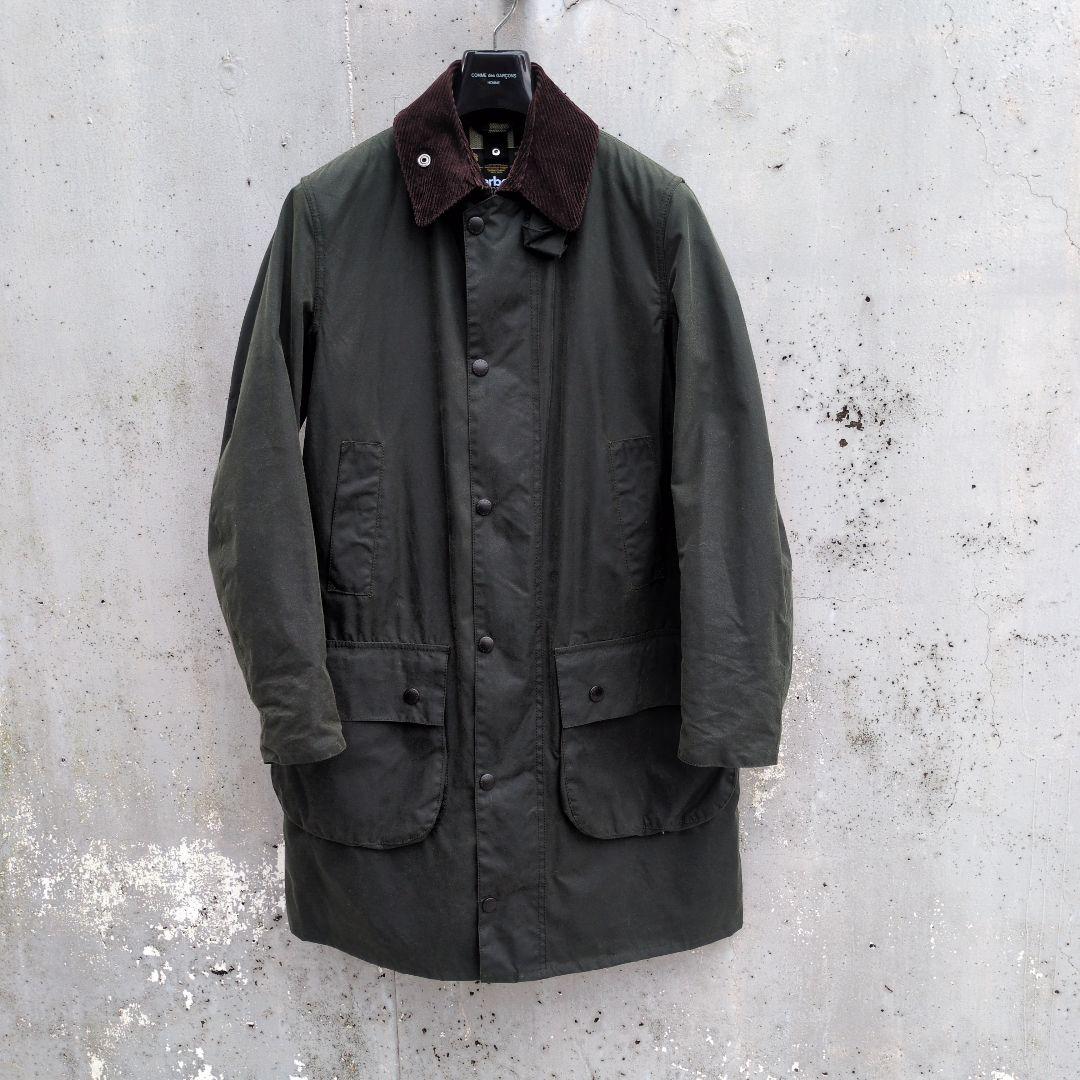 Barbour 38\" SL BORDER　ボーダー　セージ　1702257