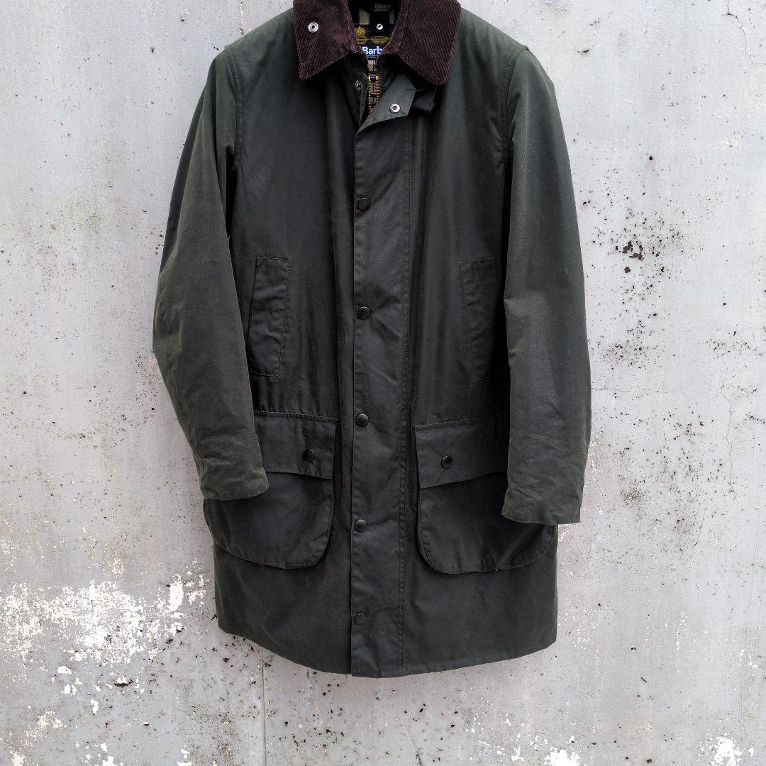 Barbour 38\" SL BORDER　ボーダー　セージ　1702257