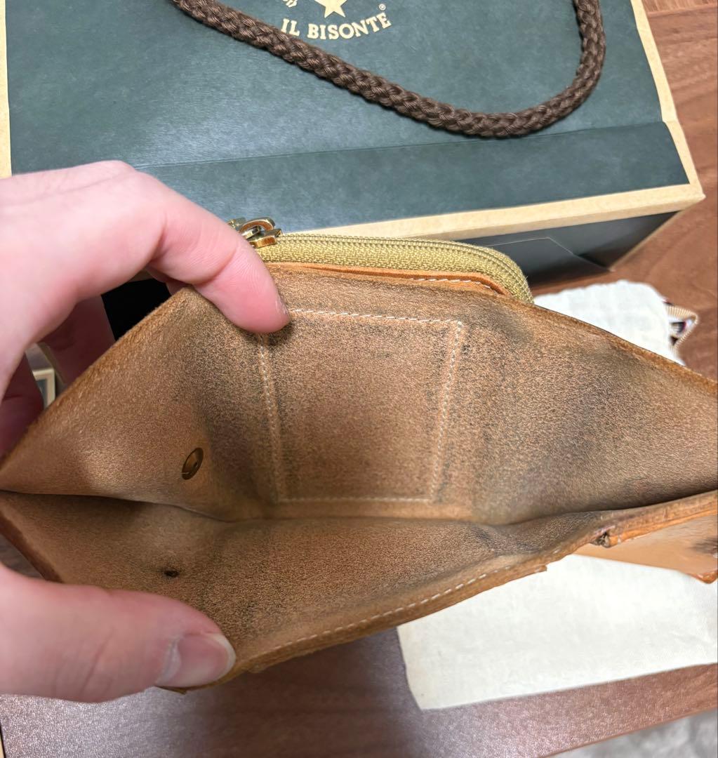 イルビゾンテ　三つ折り財布　トリフォルドウォレット