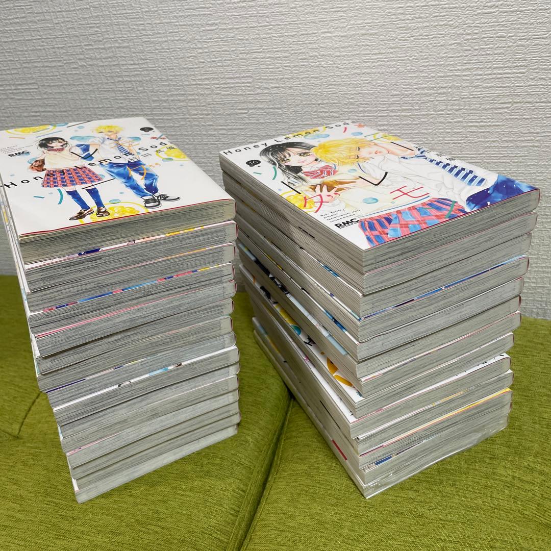 ハニーレモンソーダ 1-28巻 ほぼ全巻セット　おまけ付　28巻未開封　村田真優