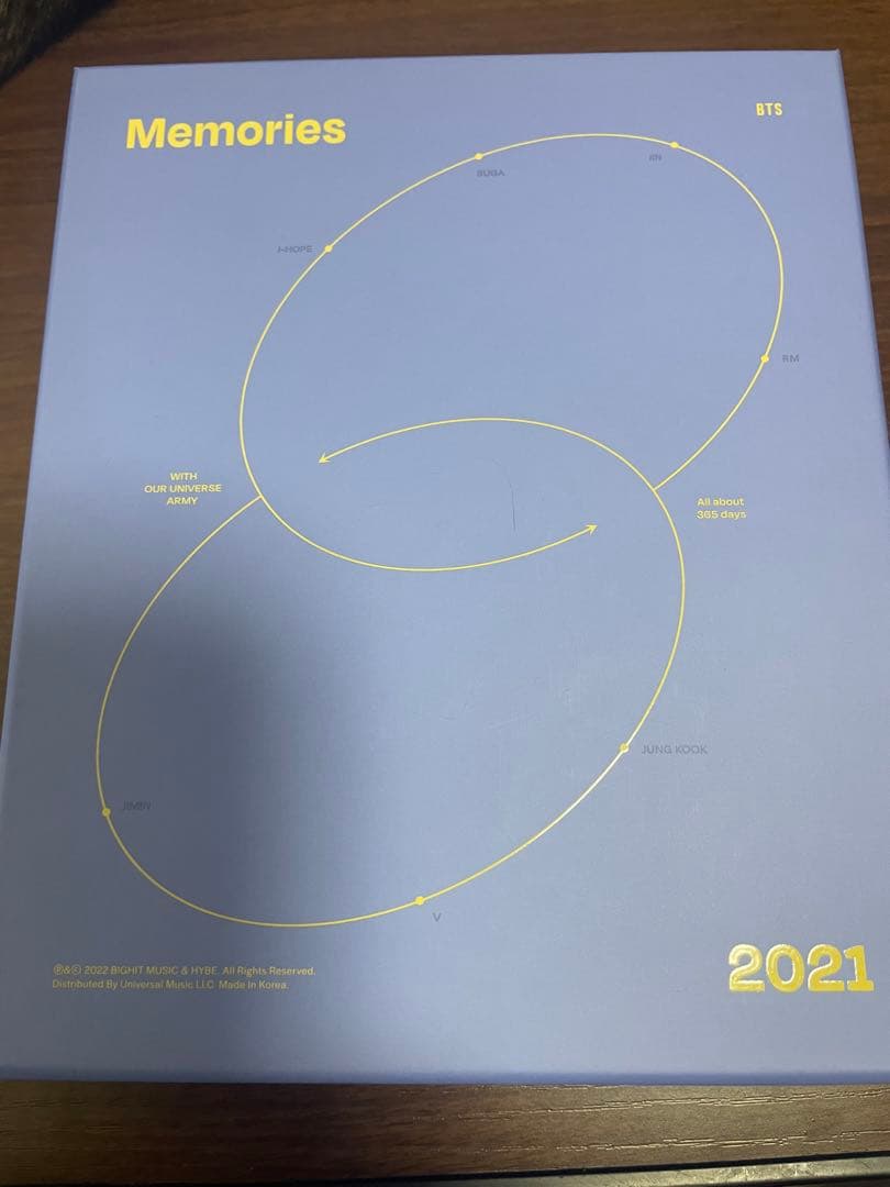 K-POP・アジア BTS MEMORIES OF 2021 Blu-ray  JIN