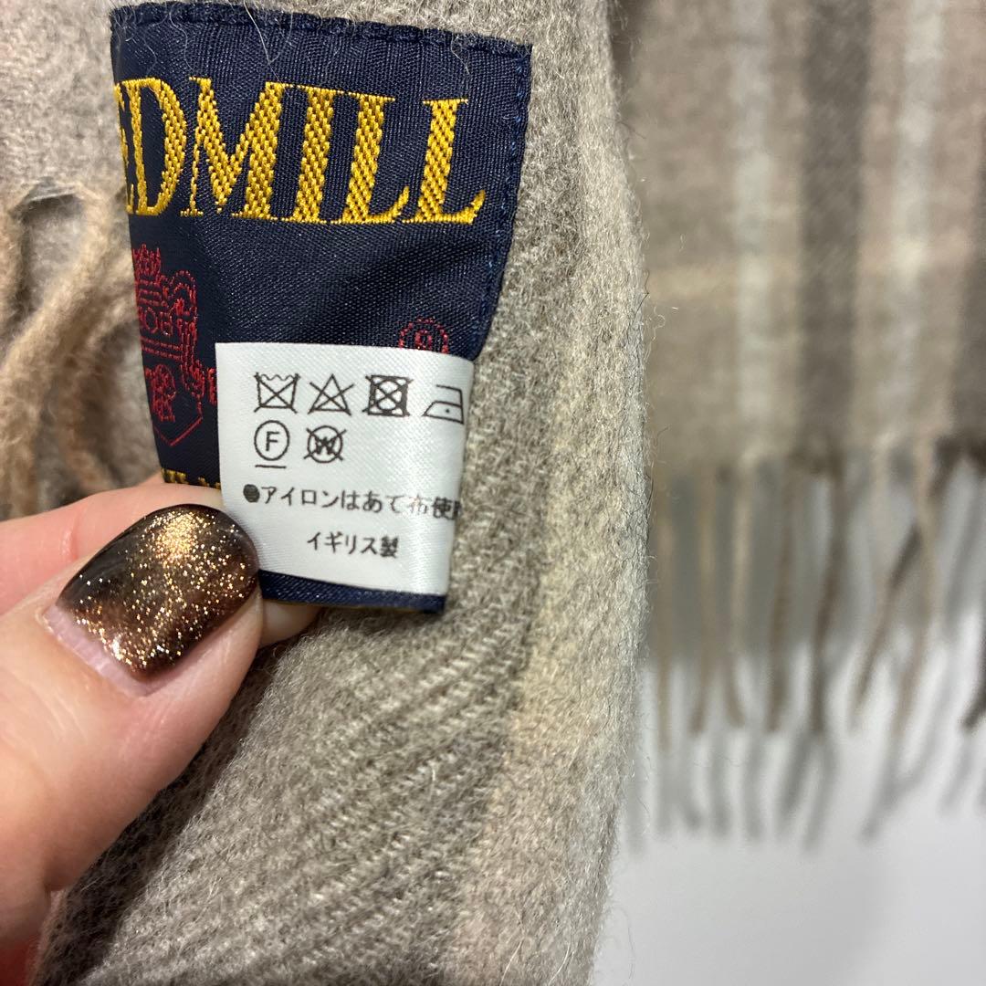 美品　TWEEDMILL Lambswool Stole