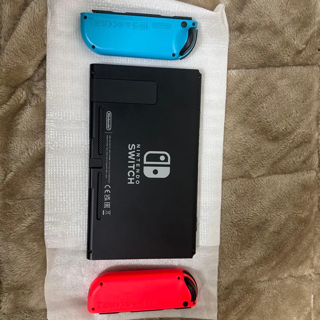 Nintendo Switch 本体 青赤ジョイコン256GBmicroSD付き