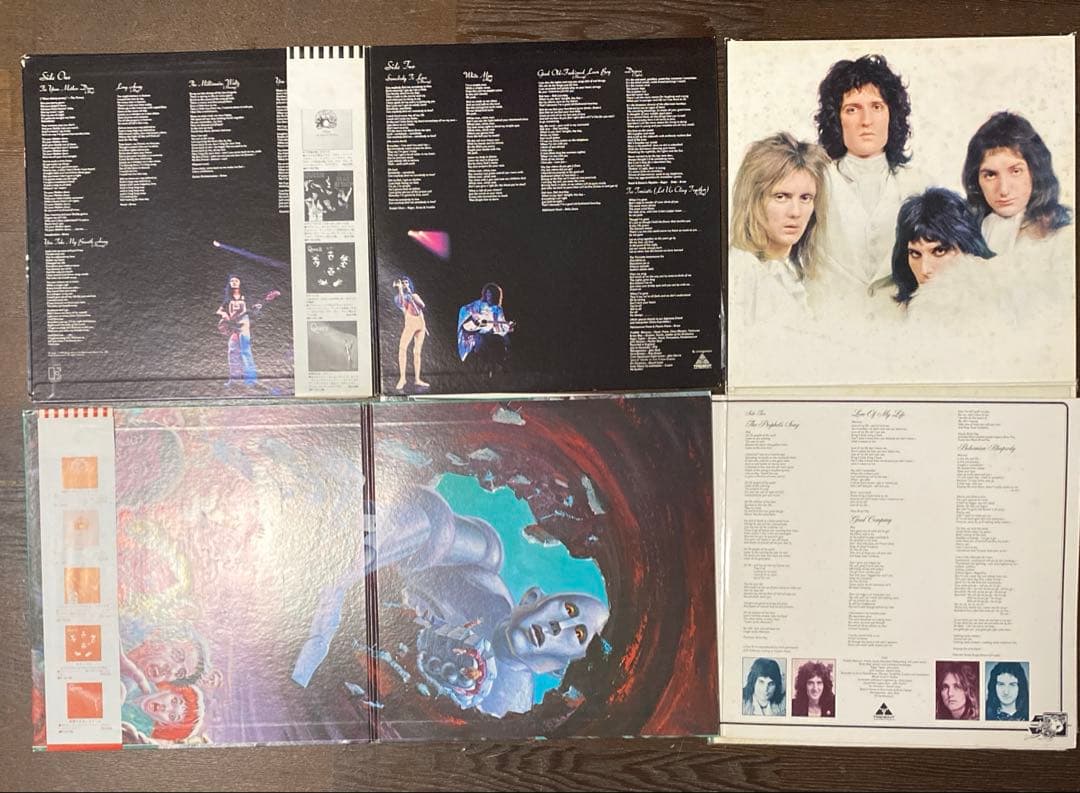 QUEEN クィーン　LPレコード　アルバム6枚セット　lp