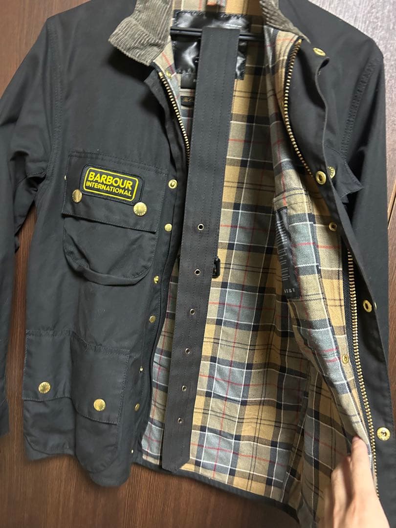 BARBOUR ブラック カバーオール