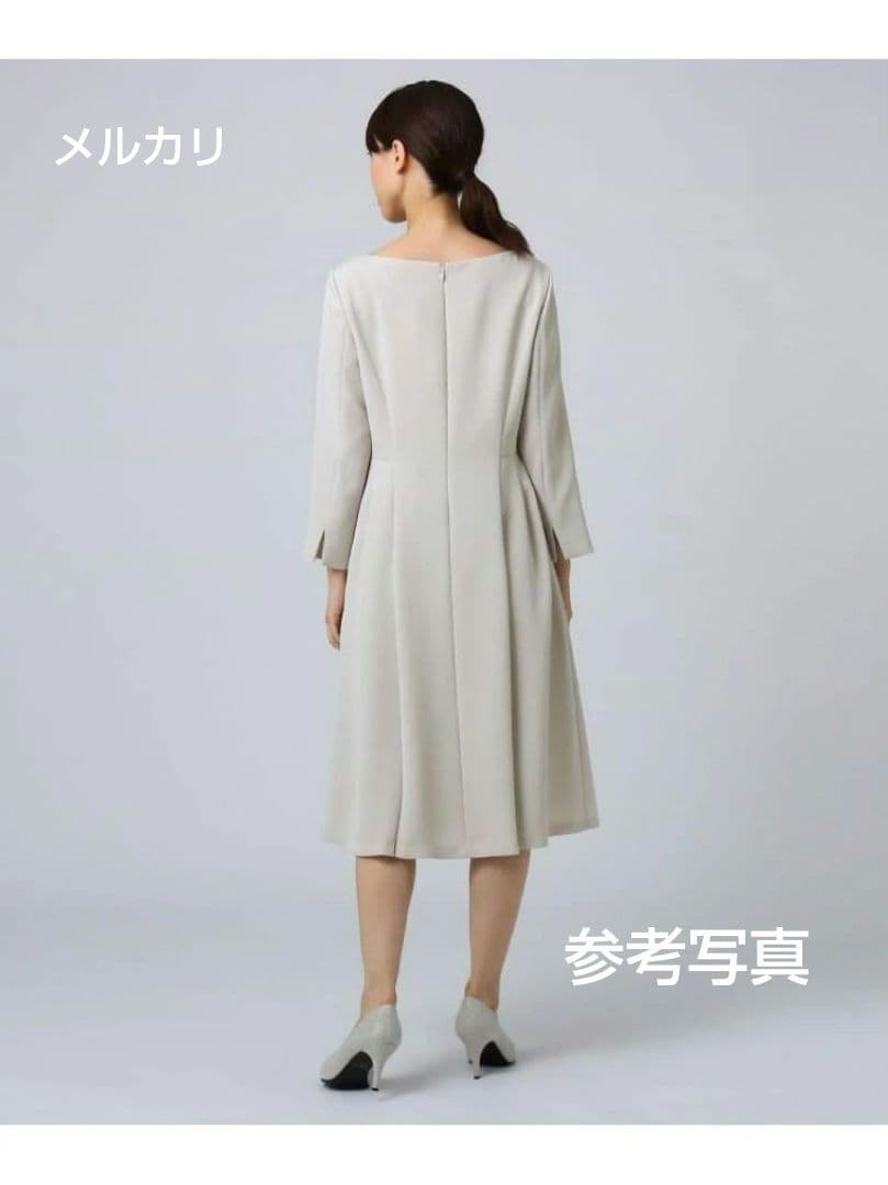ほぼ新品✨【洗える】UNTITLEDサイドタックワンピース　日本製　セレモニー