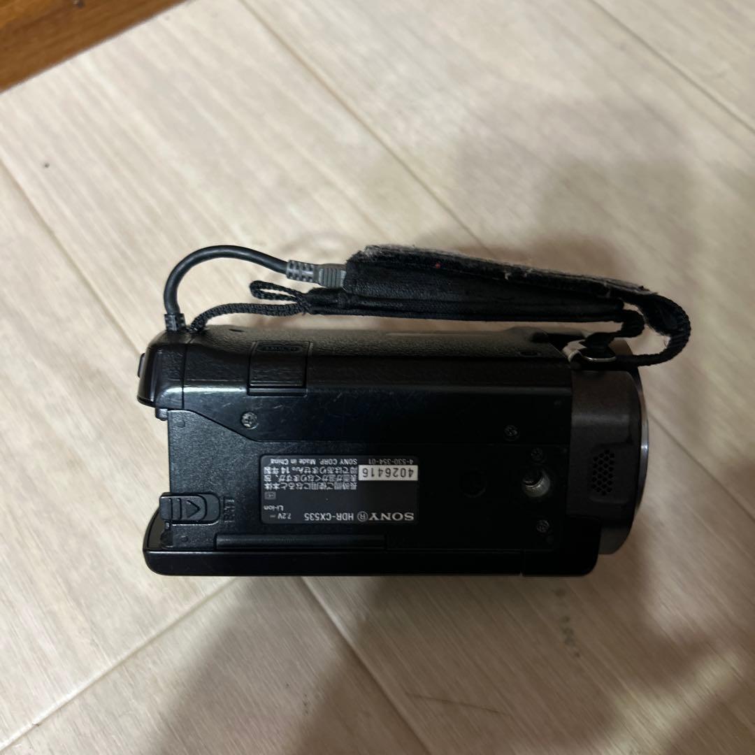 ソニー　ビデオカメラ　CX535 動作良好