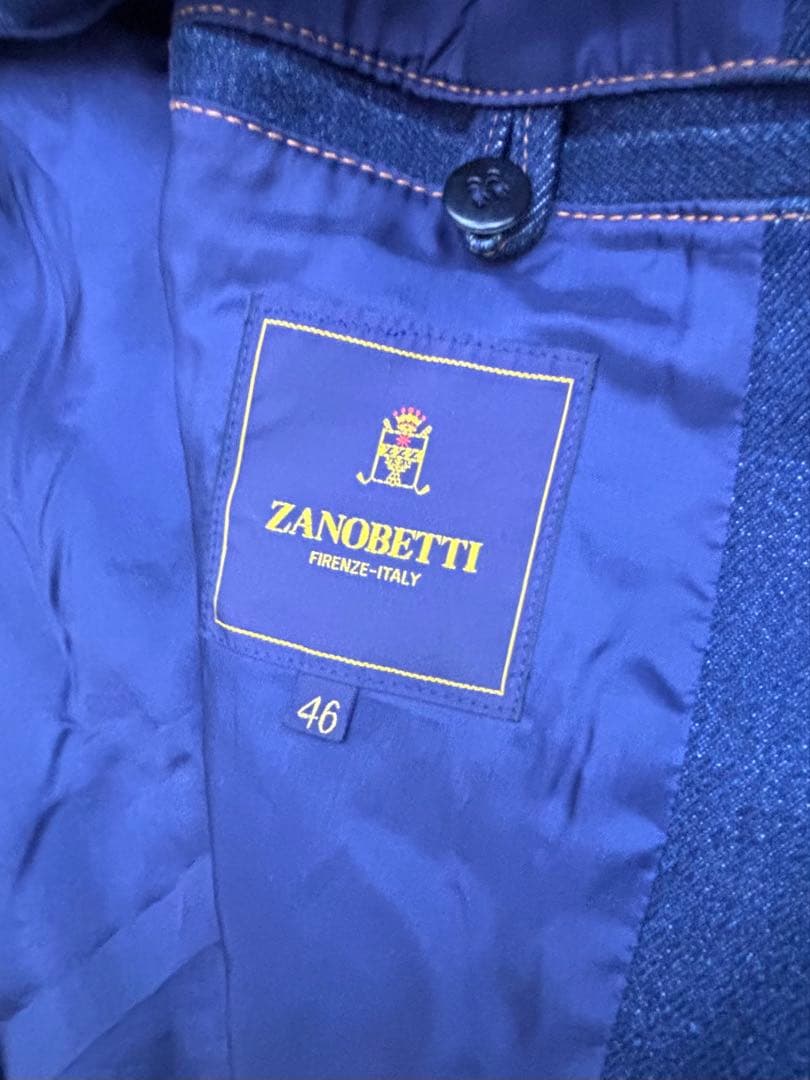 ZANOBETTI ザノベッティー デニム ジャケット イタリア ヴィンテージ