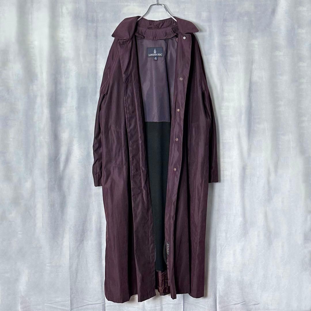 t*o様 90s LONDON FOG フーデットコート パープル ユニセックス