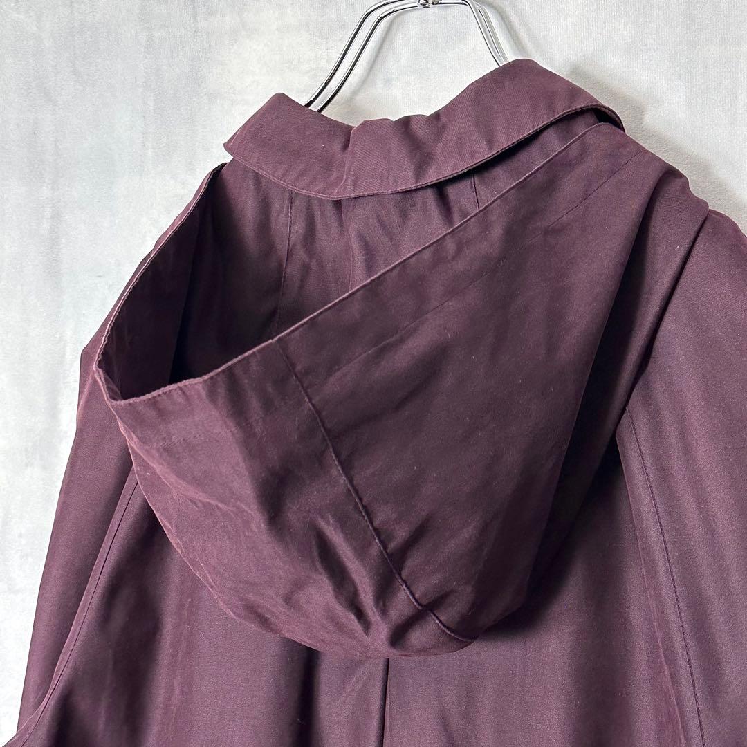 t*o様 90s LONDON FOG フーデットコート パープル ユニセックス