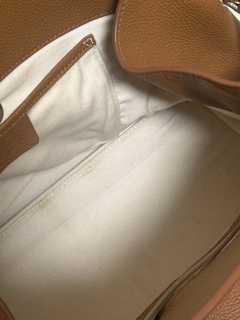 ジストリー SIDE BELT BOSTON BAG ボストンバッグ キャメル
