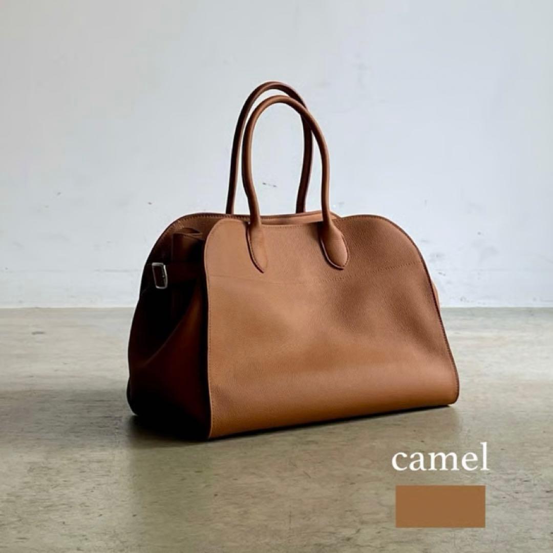 ジストリー SIDE BELT BOSTON BAG ボストンバッグ キャメル