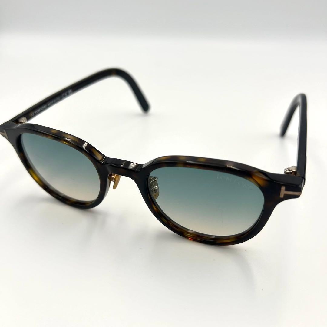 ✨美品✨Tom Ford TF977-D サングラス べっ甲 ブルーレンズ