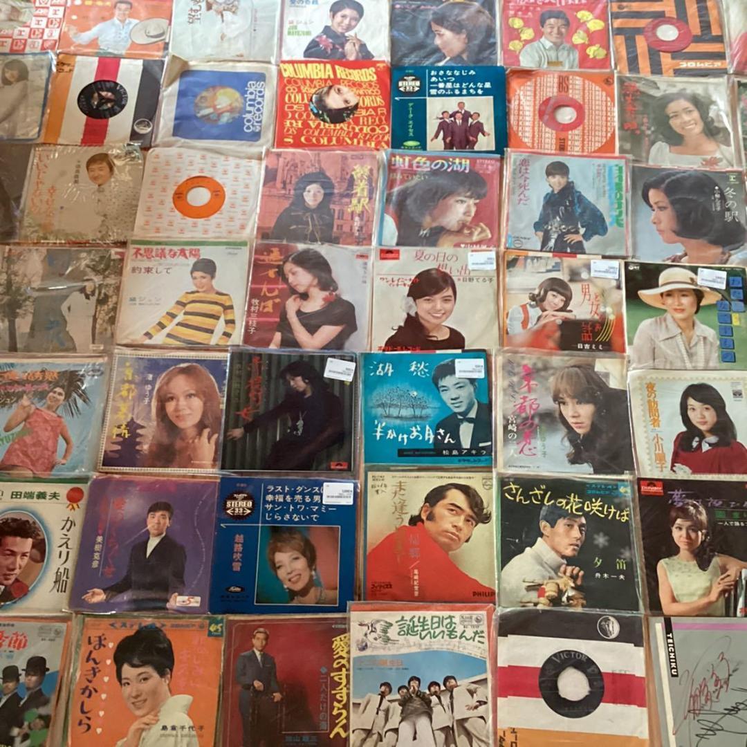 1箱【約250枚】60年代　歌謡曲中心　7インチ レコード RD0731-31