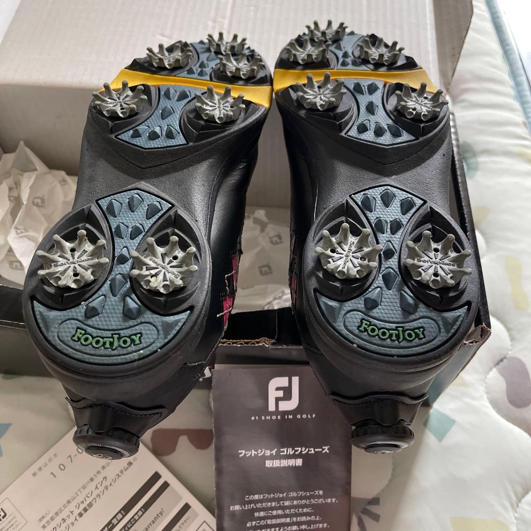 FootJoy ゴルフシューズ ブラック スパイク付き