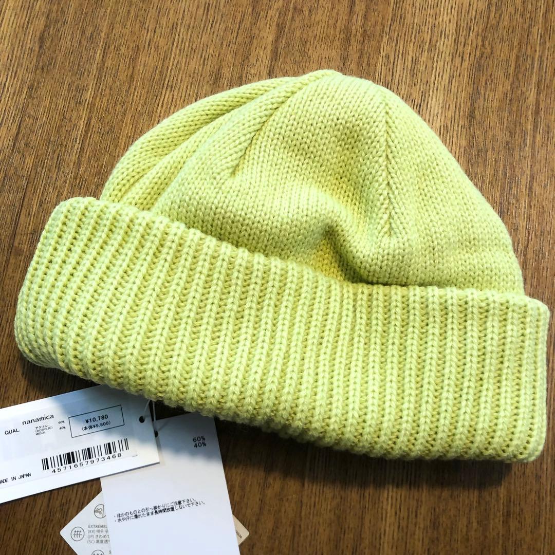 nanamica WINDSTOPPER Beanie Lemon 新品未使用