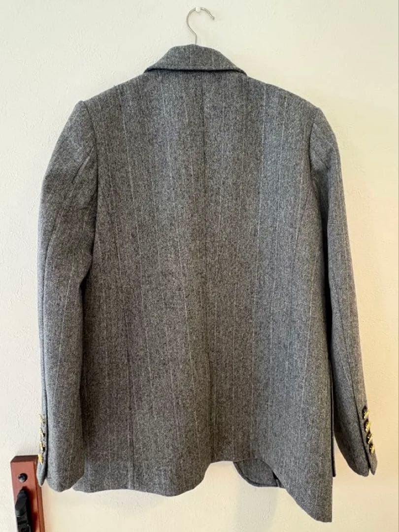 【新品】PRADA グレー テーラードジャケット