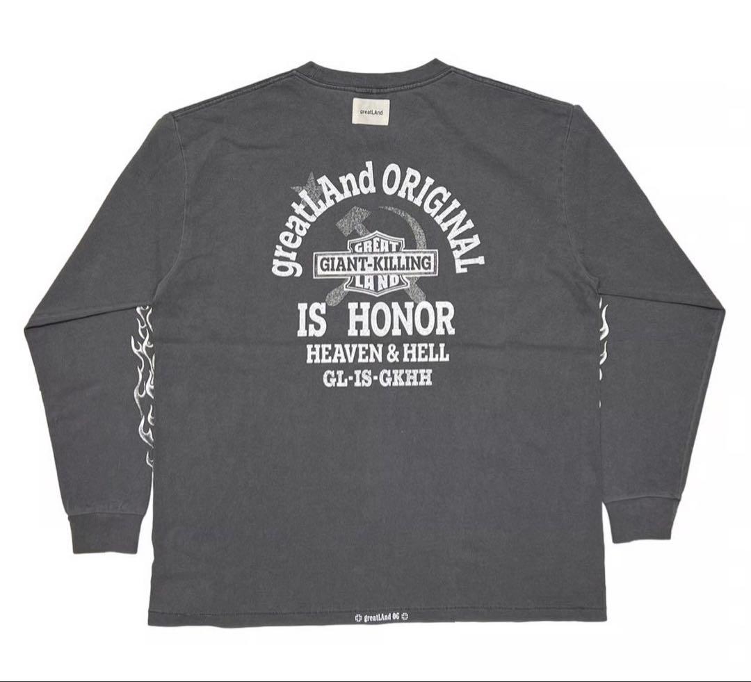トップス L greatLAnd KIMERA HD LS ONEITA 10years