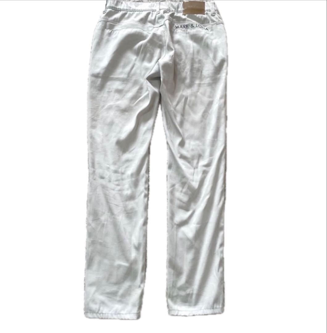 極美品 MARK&LONA ホワイト 春夏秋 メンズ 46サイズ