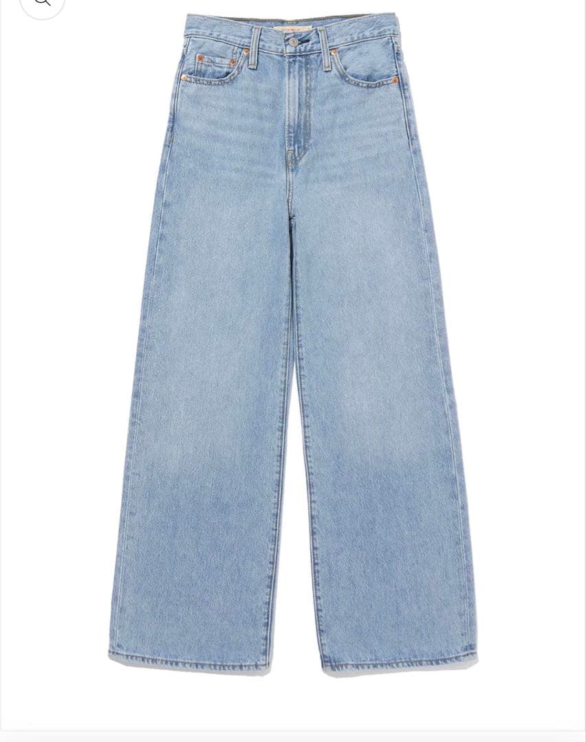 Levi's Ribcage Wide Leg ライトインディゴ　25インチ