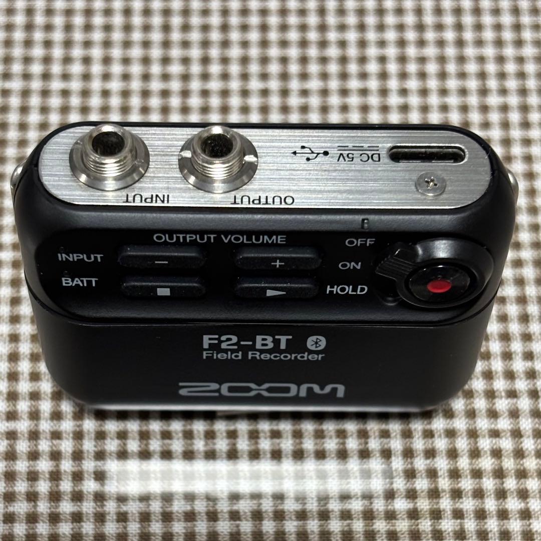 ZOOM（ズーム） F2-BT/Bフィールドレコーダー（ブラック）