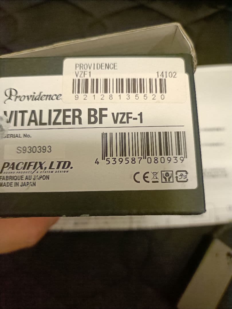 vitalizer bf　プロビデンス　Providence　バッファー　ベース