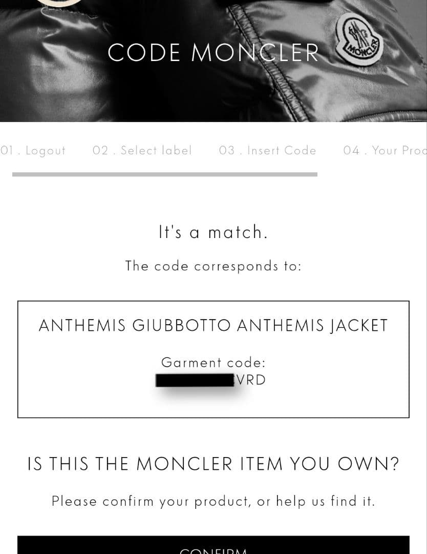 美品 モンクレール Anthemis スプリングコート フード レディース 黒