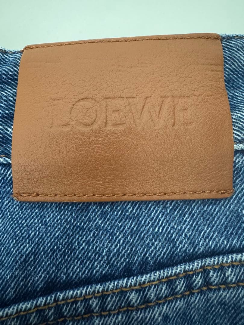 本日中のみ価格 LOEWE アナグラム バギーデニムパンツ ジーンズ 32 XS