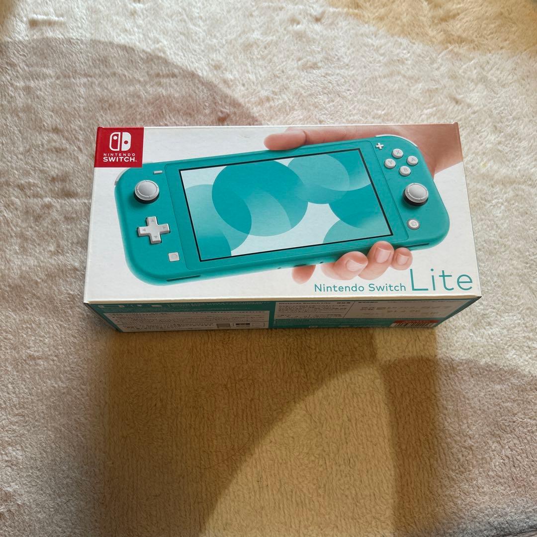 Nintendo Switch Lite ターコイズブルー ニンテンドー　箱付