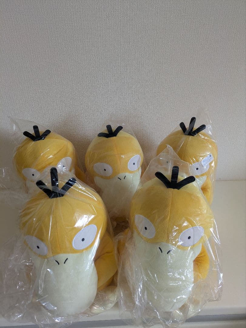 ポケットモンスター めちゃもふぐっとぬいぐるみ〜コダック～　5体セット