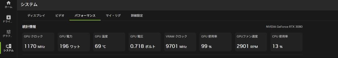 ジャンクZOTAC GeForce RTX 3080 10GB (LHR)
