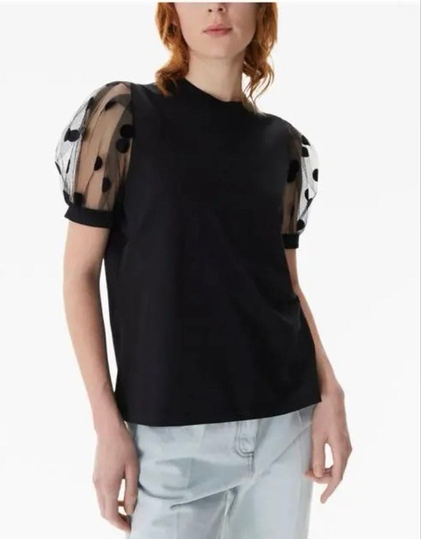 本日限定値下げ　ドゥロワーにて購入Nina Ricci ポルカドットTシャツ