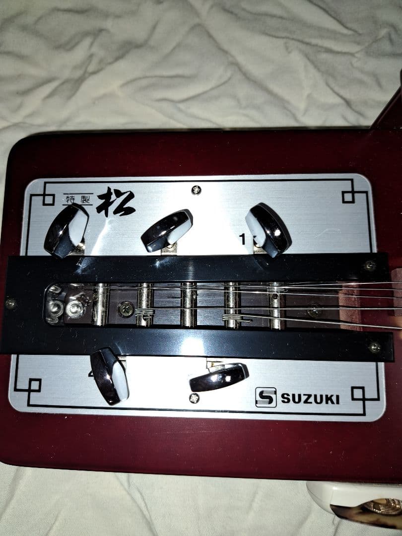 SUZUKI 　特製松　大正琴 教本付き