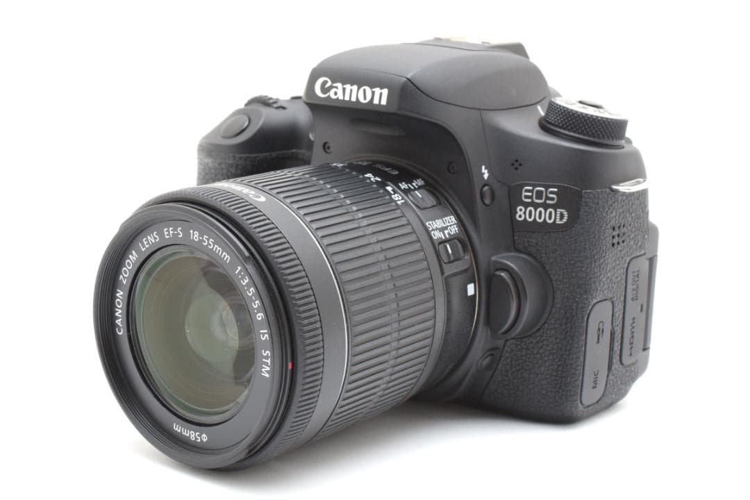 Canon EOS 8000D 元箱付 標準キット 初心者 スマホ転送 旅行