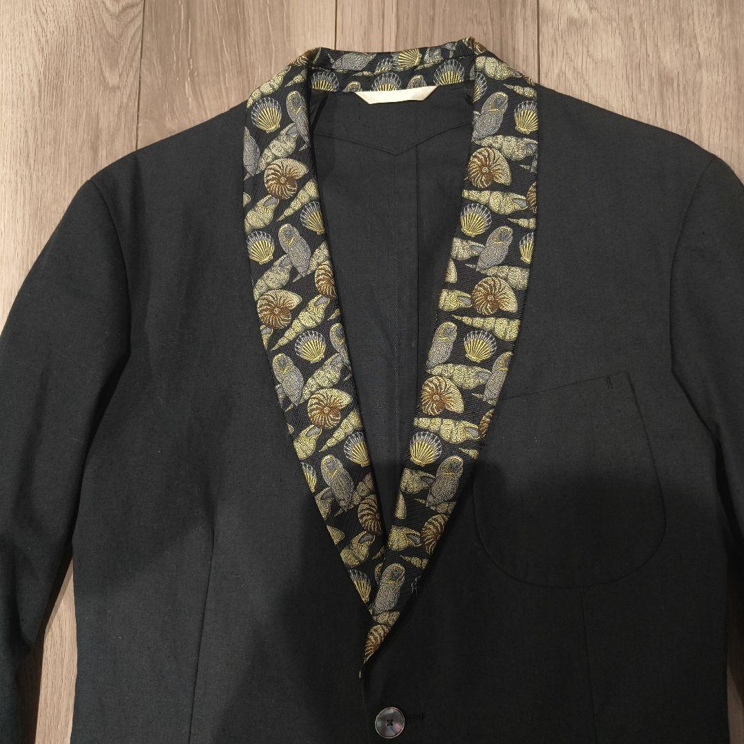レ*ン様 Paul Smithコットンリネンテーラードジャケット シルク XLサ