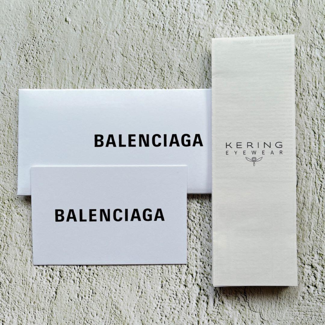 BALENCIAGA Dynasty スクエア サングラス ロゴテンプル