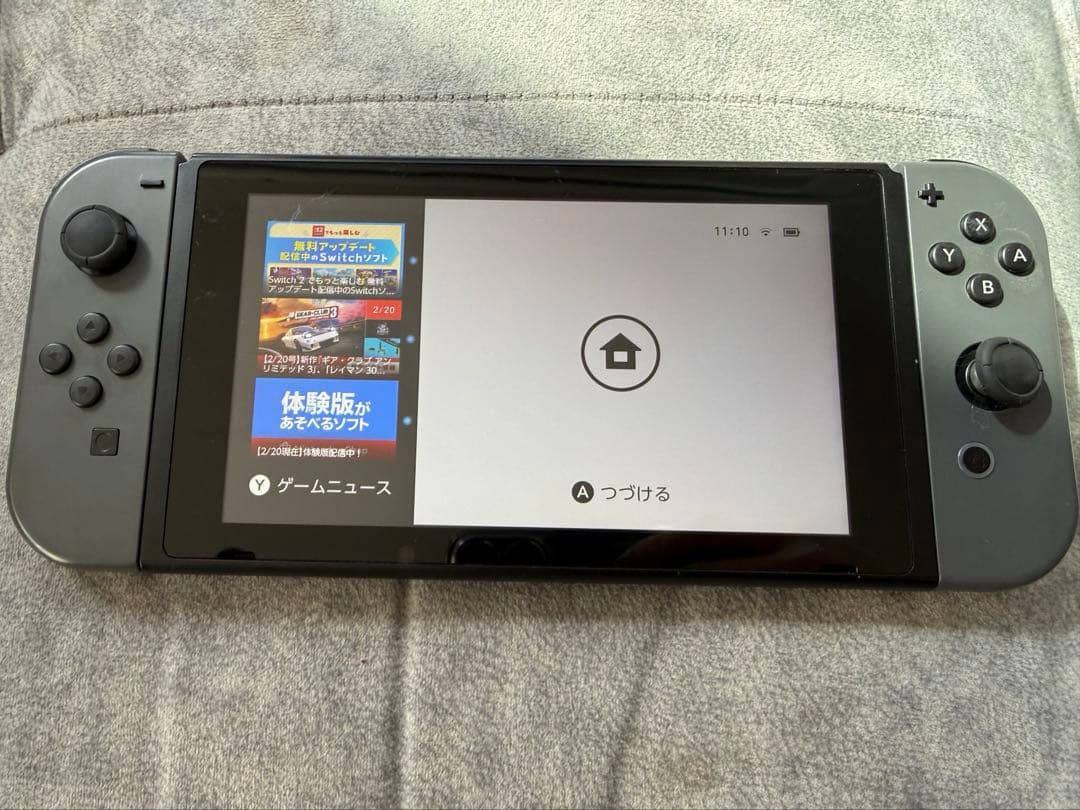 あ*や様 Nintendo Switch グレー 本体