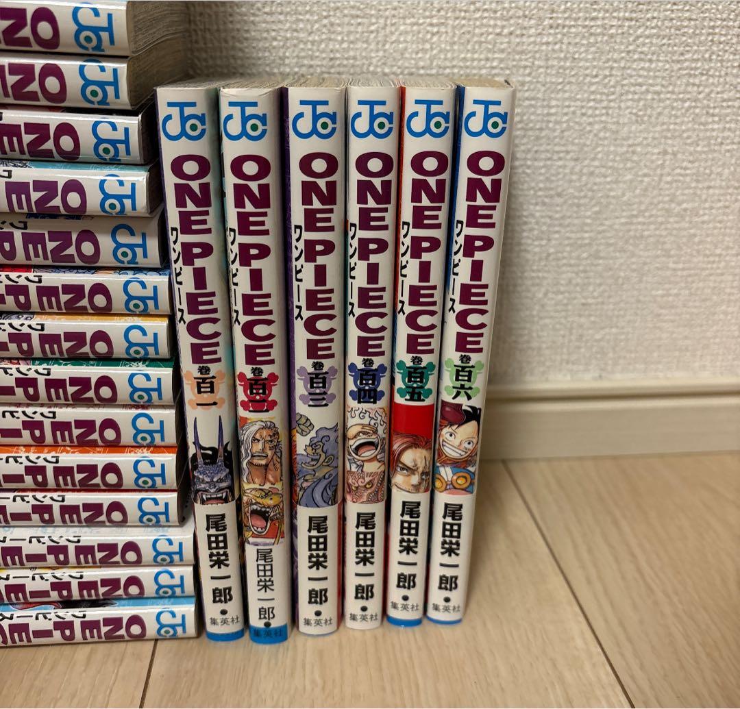 【まとめ売り】ワンピース漫画106巻セット 0(零)巻おまけ付き