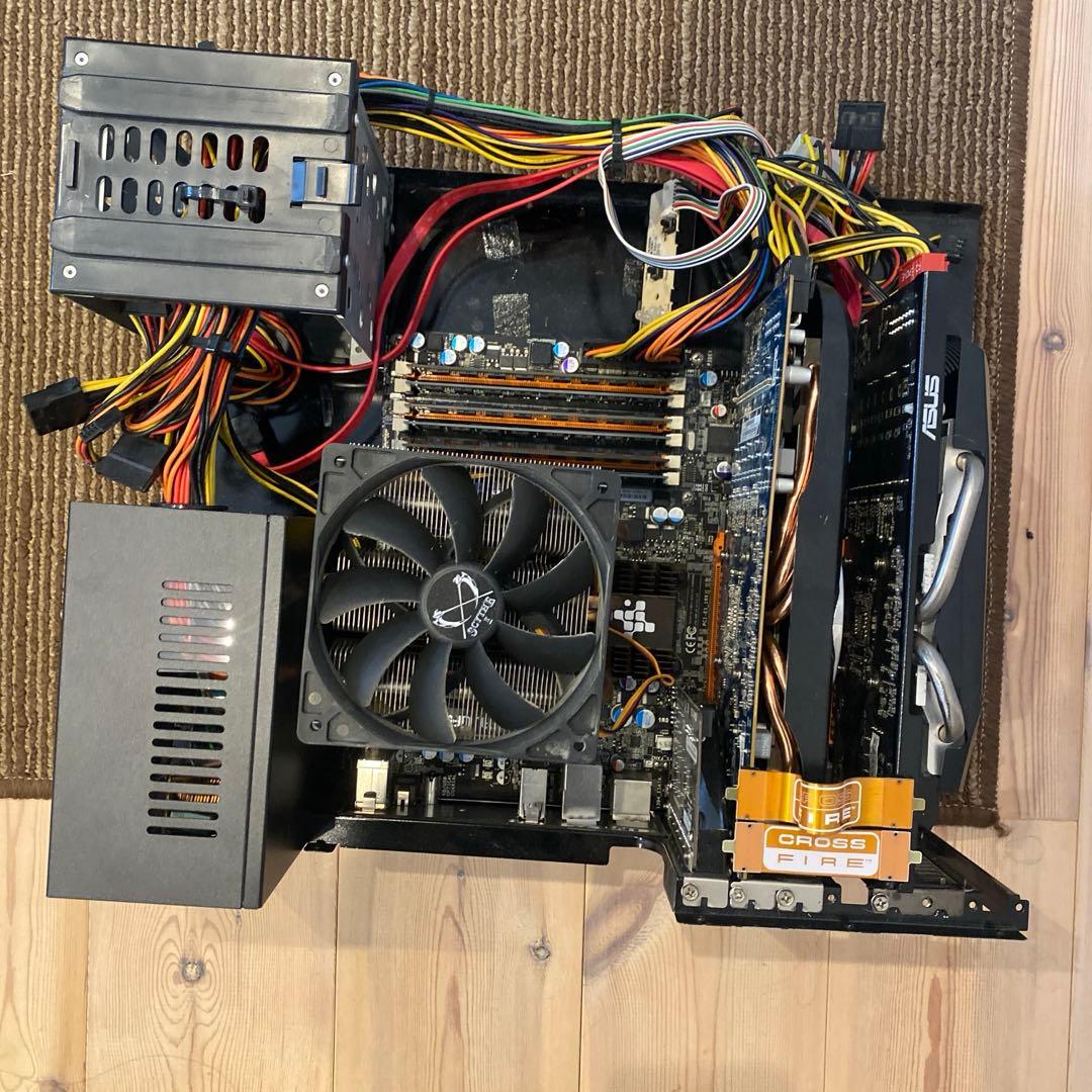 自作PC グラボ マザー メモリー CPU 電源 ジャンク