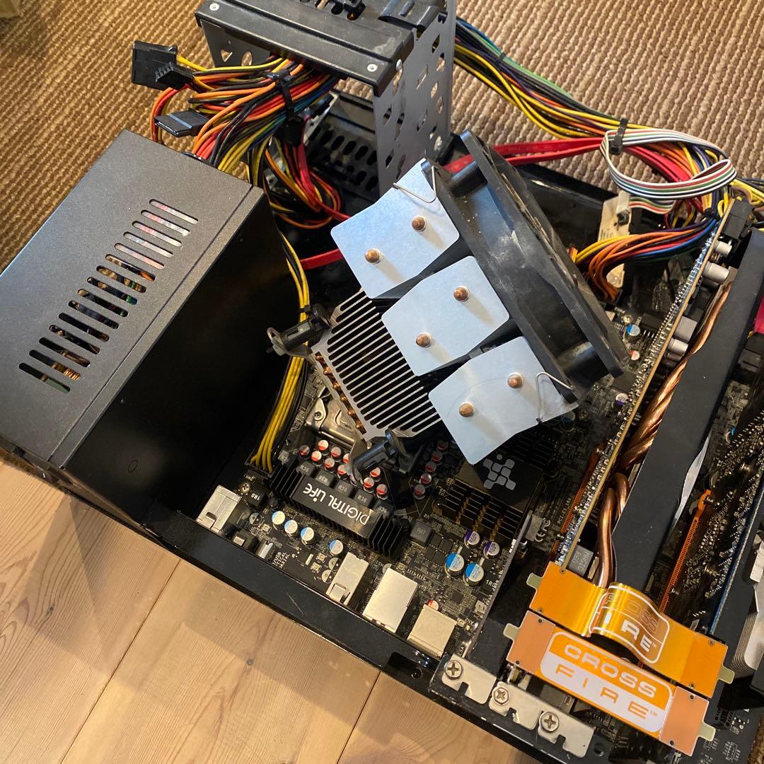 自作PC グラボ マザー メモリー CPU 電源 ジャンク