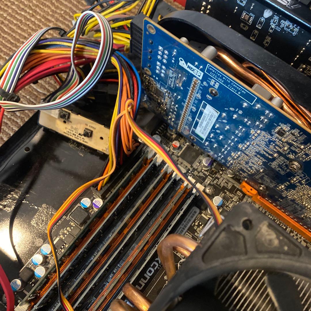 自作PC グラボ マザー メモリー CPU 電源 ジャンク