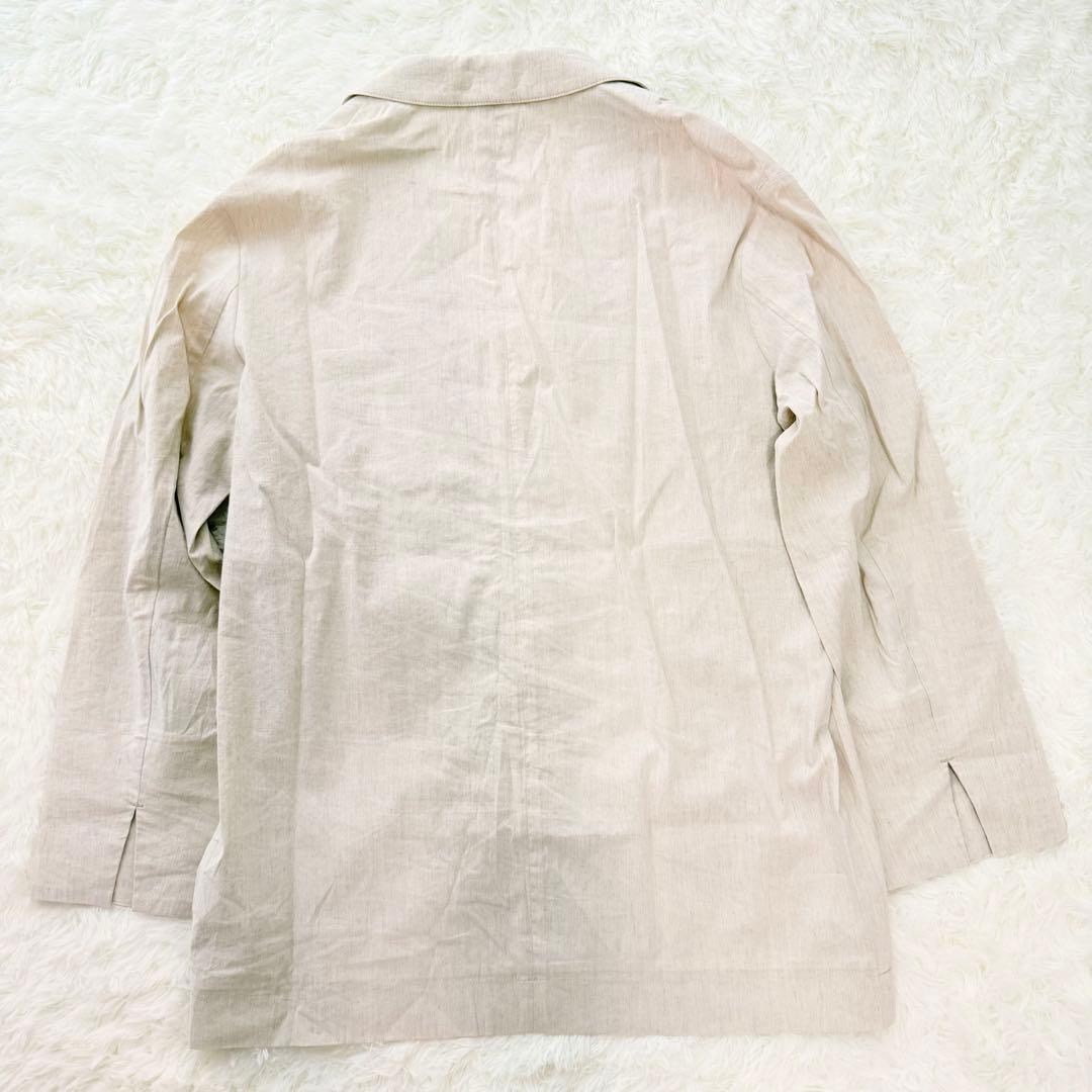 spick&span レーヨン リネン ジャケット ベージュ 38