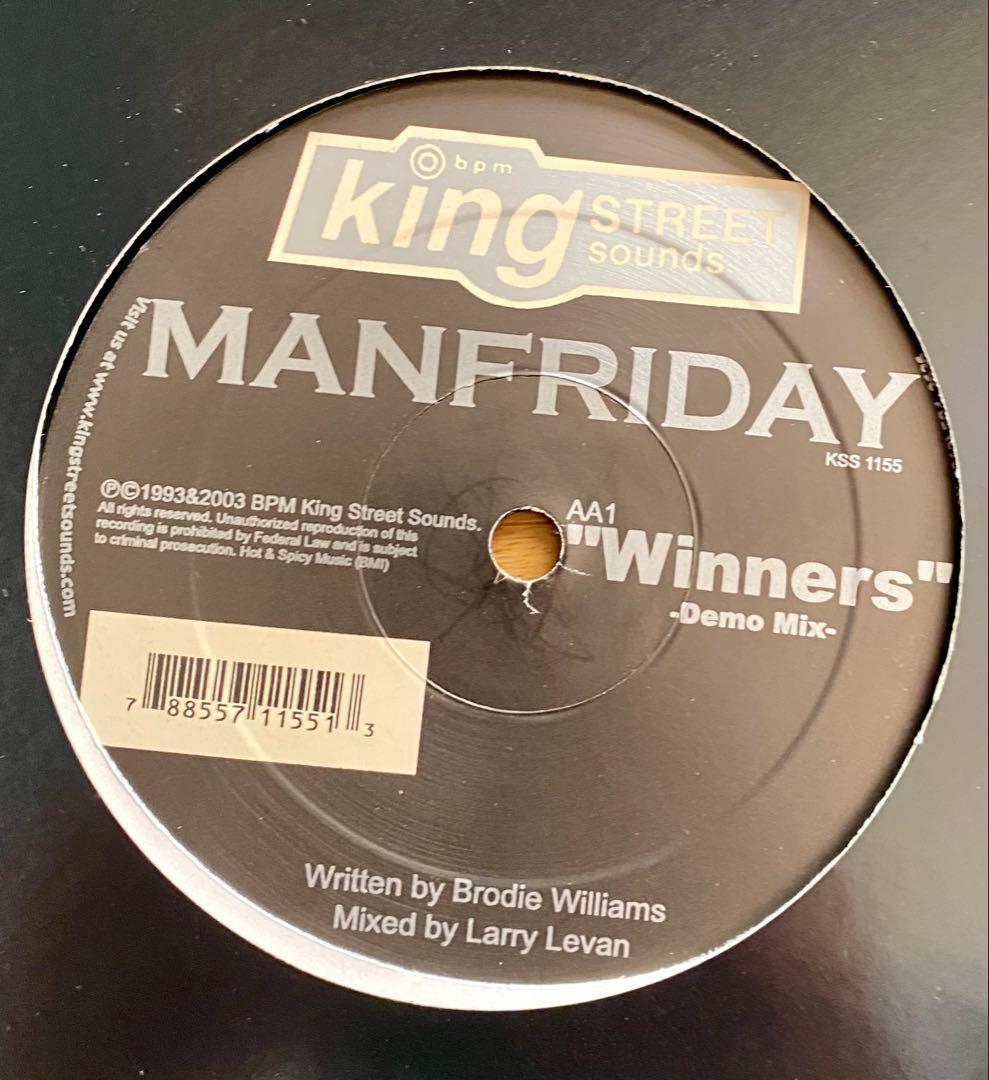 洋楽 MANFRIDAY Groove / Winners