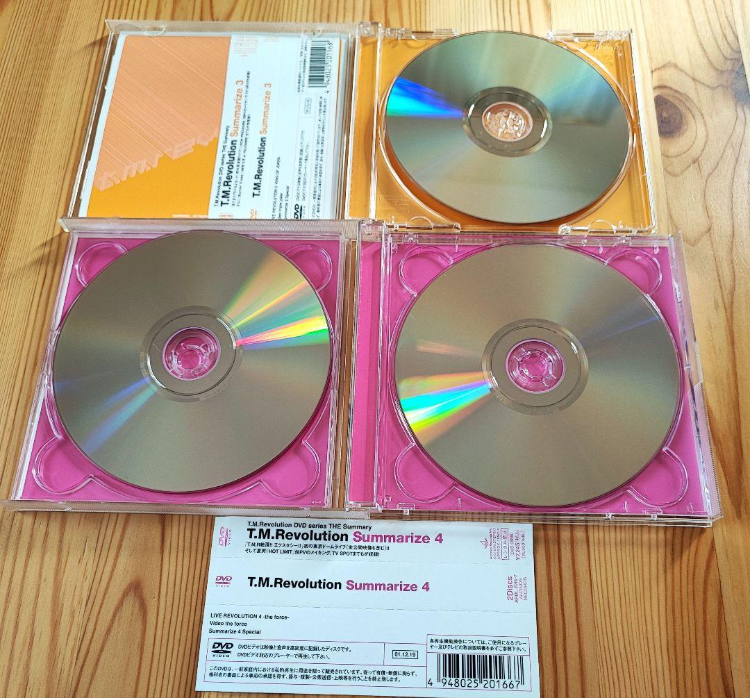 T.M.Revolution ライブDVD4点セット