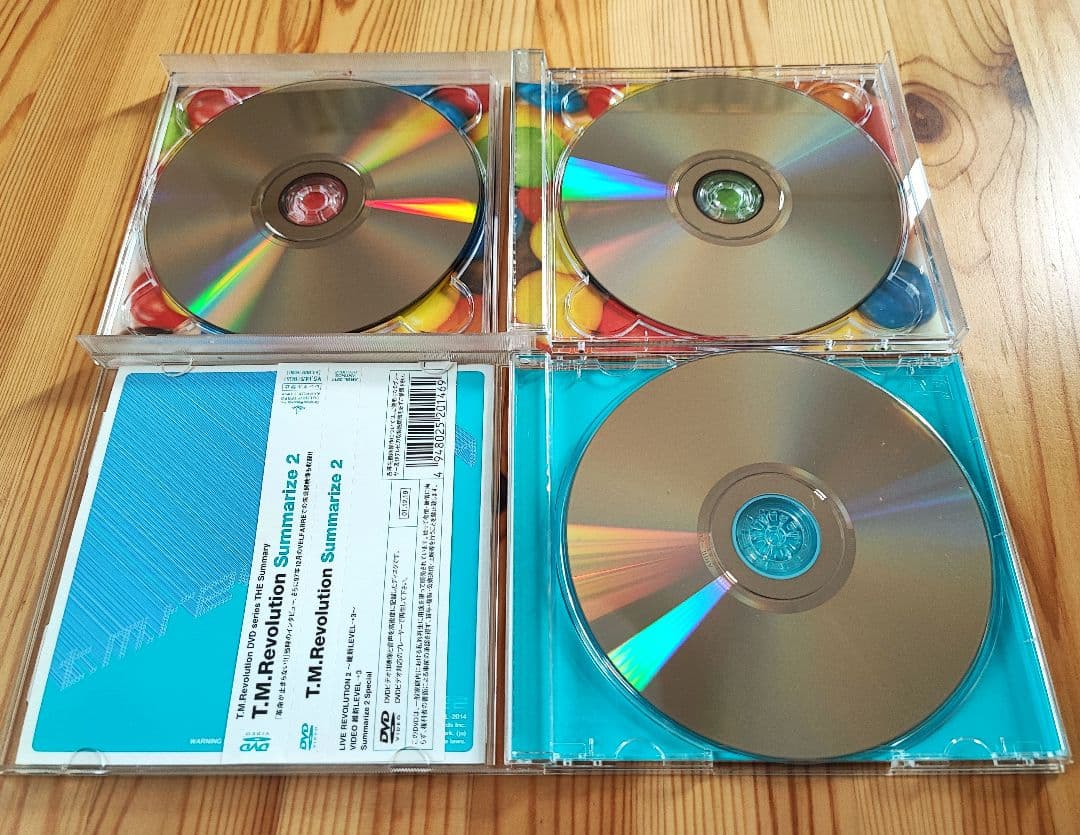 T.M.Revolution ライブDVD4点セット